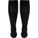 Truform 20-30 mmHg Aloe Infused Knee High Compression Stockings - Open Toe Black 2X-Large - Medical Quality for Comfort & Support - Buy Online on GoSupps.com