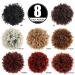 2Pcs Afro Puff Drawstring Ponytail | Kinky Curly Synthetic Hairpiece - Ombre Color for Black Women - Buy Online on GoSupps.com