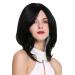 WIG ME UP SA089-1 Women's Shoulder Length Voluminous Wavy Black Wig - Premium Quality eCommerce International Shipping - Buy Online on GoSupps.com