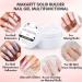 Makartt 4-in-1 Builder Gel for Nail Extension & Strengthening | Acrylic Rhinestone, Glue, UV Sculpture Manicure Set with Clear Hard Gel - Nail Lamp Required - Buy Online on GoSupps.com