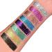 Holographic Face & Body Glitter Gel Set - 12ml x 8 Colors | Moon Glitter - Perfect for Makeup & Festivals - Buy Online on GoSupps.com