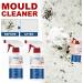 2PCS Mildew Cleaner Foam Mold and Mildew Remover Spray Effective Mould Remover Spray Multi-Purpose Foam Cleaner Bathroom Mould Remover Spray Mould Prevention Spray Mould Removers Black Mould Spray - Buy Online on GoSupps.com