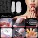 Matte Full Cover Soft Gel Nail Tips - 240Pcs Pre-shaped Gelly Tips, No Filed, Acrylic Clear Fake Press On Nails - 15 Sizes - Buy Online on GoSupps.com