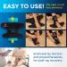 PhysioNatural Foot & Ankle Ice Wrap with 2 Cold Gel Packs for Pain Relief - Ideal for Sprained Ankle, Achilles Tendon Injuries, Plantar Fasciitis, Bursitis & Sore Feet (XS-XL) - Buy Online on GoSupps.com
