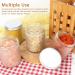 12 Pack 8 oz Frosted Glass Jars with Silver Lids - 240ml Empty Candle, Cosmetic, Food Storage, Canning Jars - Buy Online on GoSupps.com