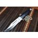 Perkin Hunting Knife with Leather Sheath - Premium KLS Outdoor Knife for Hunters - International Shipping Available - Buy Online on GoSupps.com