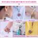 Shynek 60Pcs Hollow Frame Pendants - Resin Craft Bezels for Jewelry Making Supplies - Buy Online on GoSupps.com