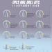 CLANCE Electric Nail Drill - 11 Multifunction Bits + 100 Sanding Bands for Natural & Acrylic Nails - Buy Online on GoSupps.com