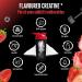 Flavoured Creatine poudre - 550 g - cr atine monohydrate + L-taurine - cr atine micronis e aromatis e - sans sucres & excellente solubilit - v gane (Strawberry) - Buy Online on GoSupps.com