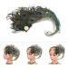 amangul Peacocks Feather Hair Pin Peacocks Feather Hair Clip For Women Side Clip Peacocks Feather Headpiece 1920s Fascinator - Buy Online on GoSupps.com