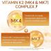 LIIFE Vitamin D3 K2(MK7+MK4) Supplement 5000IU with Organic Extra Virgin Coconut Oil - Supports Calcium Absorption Bone & Immune Health- Non-GMO 120 Softgels 120 Softgels(Pack of 1) - Buy Online on GoSupps.com