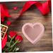 SKISUNO Heart Shape 1pc Heart Shaped Window Box Clear Acrylic Boxes Valentines Day Flower Wrapping Case Christmas Paper 1 count (Pack of 1) Pink - Buy Online on GoSupps.com
