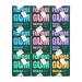 Forest gum in the trial set |Plastic-free chewing gum with mint eucalyptus menthol berry cassis mint and mango taste |Vegetable ingredients |Without sugar |Vegan |9 x 20 g 5 varieties including mango mint cassis eucalyptus