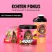 Buy Holy Energy Gaming Booster 'Lion's Lemonade' - 50 Portions of Vegan Focus Drink with Mango & Kiwi | Natural Energy Powder with Newcaff & Green Tea Extract - Buy Online on GoSupps.com