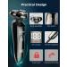 Kensen Rechargeable Face & Body Trimmer for Men - Waterproof Beard Styler & Groomer Kit with 4 Combs - Buy Online on GoSupps.com