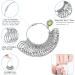 Metal Ring Sizer Tool Set - Ring Gauges with Finger Sizer Mandrel for Jewelry Sizing - Metallic - Buy Online on GoSupps.com