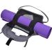 Yoga Mat Carrying Bag with Shoulder Strap and Storage Pocket - Cosmos Design - Buy Online on GoSupps.com