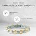 Sabona Ladies Casual Classic Magnetic Link Bracelet - Gold/Silver - Large/X-Large - 8.0 - Buy Online on GoSupps.com