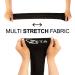 Zeta Plus Size Open Toe Leg Sleeve Support Socks - Wide Calf Compression, Cotton Rich Comfort, Graduated Compression - 3XL Black - Buy Online on GoSupps.com