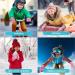 Kazaigou Winter Gloves for Kids | Snow Down Shoes & Ski Gloves for Ages 4-9 | Windproof & Warm Fleece | Ideal for Girls & Boys | Perfect for Skiing & Cycling - Moss Pink - Buy Online on GoSupps.com