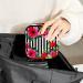 Floral Stripe Sanitary Napkin Storage Bag | Menstrual Cup Pouch | Nursing Pad Holder | Portable Period Bag for Women and Teen Girls - Multi-colored - Buy Online on GoSupps.com