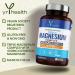 Vegan Magnesium Supplements with Zinc | 180 Capsules Triple Magnesium Complex | Vitamin D, B6 & Copper | Vegan Society Registered | Made in The UK - Buy Online on GoSupps.com