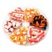 Halloween Gummies Candy Gift Tray - Dracula Teeth, Candy Corn, Worms, Skulls - 1.3 lbs - Buy Online on GoSupps.com
