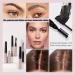 Root Touch-Up Stick Semi-Permanent Hair Dye Temporary Brush Colour Waterproof Long Lasting Grey Hair Coverage Beard Colouring Hair Dye For Women Mascara Root Coverage-Type 3 Brush(Deep Brown01) 01dark brown - Buy Online on GoSupps.com