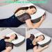 Elviros Cervical Memory Foam Neck Pillow - Contour Orthopedic Pillows for Side, Back, and Stomach Sleepers - Adjustable Ergonomic Bed Pillow for Pain Relief - CertiPUR-US Certified - Dark Grey, Queen Size 23.6*15.2*3.9 - Buy Online on GoSupps.com