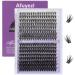320 PCS Lash Clusters Fluffy Individual Lash Extensions 3D Layered Volume Eyelashes Thin Invisible Band Wispy Faux Mink Lash 10-16mm Mix 30D 40D 50D Curl Eyelashes Clusters Newbie's Five-Second 30D40D10-16-320