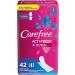 Carefree Body Shape Togo Pantiliners - Unscented | 42 Count (Long) - Buy Online on GoSupps.com