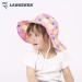 LANGZHEN Baby Girls Sun Protection Hat with Chin Strap | Adjustable Toddler Kids Wide Brim Play Hat | Pineapple Design | 6-12 Months - Buy Online on GoSupps.com