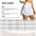 Women's Zipper Pocket Tennis Skirt - Athletic Golf Skort for Running & Casual Wear (Black, Medium) - Buy Online on GoSupps.com