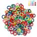 150 Pcs Kid Size Baby Hair Ties in 20 Colors - TailaiMei Elastic Hair Bands for Girls (Rainbow Color 1.2in) - Soft Ponytail Holders for Toddlers - Buy Online on GoSupps.com