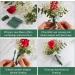 Floral Boutonniere Magnets - Wedding Corsage Brooches for Bride - Flower Pins for Buttonhole Making (Pack of 7) - Buy Online on GoSupps.com