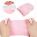 Soft Cotton Gel Moisturizing Spa Gloves & Socks for Cracked Dry Skin - Unisex Pink Rose Solution - Buy Online on GoSupps.com