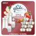 Glade PlugIns Refills Air Freshener Starter Kit, Scented and Essential Oils for Home and Bathroom, Apple Cinnamon, 4.02 Fl Oz, 2 Warmers + 6 Refills
