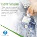 Dynarex SannyTize Hand Sanitizer Gel 1 oz. Square Bottle 6 Boxes of 24 - Infused with Aloe Vera, 99% Germs Elimination - Buy Online on GoSupps.com