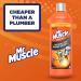 Mr Muscle Drain Unblocker Sink & Drain Cleaner Fast Acting Heavy Duty Drain Gel Dissolves Clogs Works 3x Better Than Bleach Safe for All Pipes 1L - Buy Online on GoSupps.com