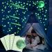 Ezigoo Glow in The Dark Stars Stickers - 476Pcs Luminous Decals for Kids Bedroom - Adhesive DIY Wall Stickers for Nursery Room - Ceiling Glow in The Dark Stickers for Baby Toddler Children - Buy Online on GoSupps.com
