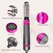 VOCOSTE 5 in 1 Hot Air Brush - Hair Dryer Curler & Straightener Comb Set with Heat Protective Glove - International Shipping Available - Buy Online on GoSupps.com