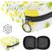 Portable Women's Binding-Up Bags & Menstrual Cup Pocket - Tropical Yellow Pineapple | Perfect for Teen Girls & First Period Essentials - Buy Online on GoSupps.com