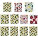 5Pcs/Set Reusable Paper Towels Washable Fruits Print Dish Towels for Kitchen Soft and Absorbent Dish Cloths Quick Drying Dish Rags for Washing Dishes - Buy Online on GoSupps.com