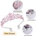 Dazzling Pink Crystal Crown Tiara with Comb - Perfect for Women and Girls | Ideal for Wedding, Birthday, or as a Gift - By Dicodoum (1 Pack) - Buy Online on GoSupps.com