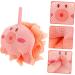 POPETPOP Cartoon Bath Ball Bath Sponges Bathing Flat Body Scrubber Sticks to Wall Shower Pouf Bath Loofah Shower Puff Shower Loofah Body Sponges Shower Baby Large Cleaning Supplies - Buy Online on GoSupps.com