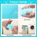 Japanese Exfoliating Washcloth for Men and Women - Nylon Body Scrubber for Back and Body - African Net Loofah Sponge Brush - Exfoliate and Remove Dead Skin - Buy Online on GoSupps.com
