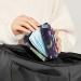 Multi-Color Tampon Storage Bag | Period Pocket Organizer - Purple Green Blue Mice Pattern - Wearable Feminine Product Holder 4.7x6.6x6.6 in - Buy Online on GoSupps.com