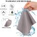 Extra Large Microfiber Cleaning Cloths - 4PCS 12x12 Inch Eyeglass Lens & Glass Cleaner - Reusable & Ideal for Glasses - Buy Online on GoSupps.com