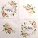 High Quality Decorative Paper Napkins - 40 Pack | 33x33 cm Brunch & Table Napkins - Perfect for Any Occasion - Buy Online on GoSupps.com