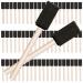 URATOT 120 Pack Foam Brush Foam Paint Brush Foam Sponge Brush 1 Inch Paint Brush with Wood Handles Great for Acrylics Stains Varnishes Crafts Art